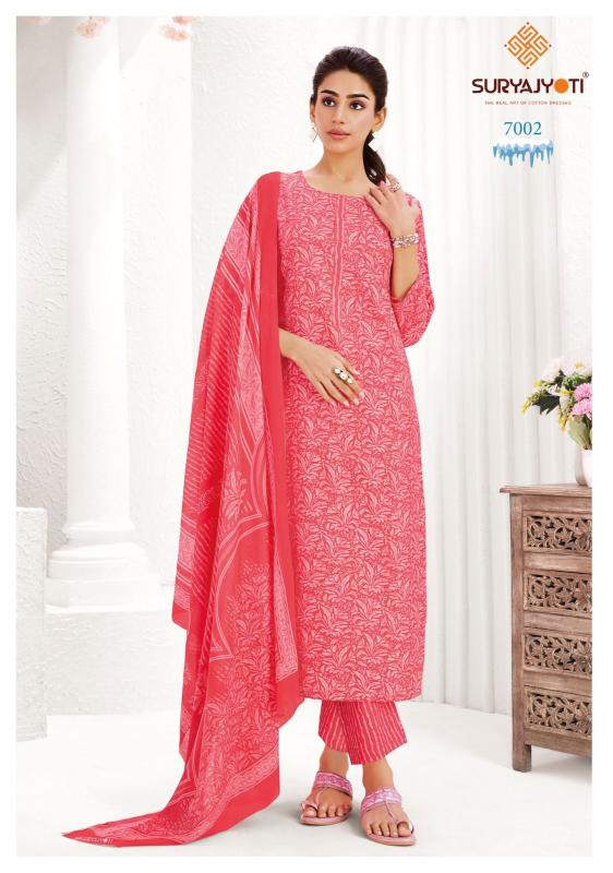 Suryajyoti ice look vol-7 cottom dress material at wholesale price